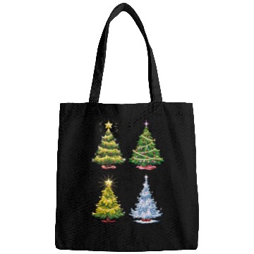 Discover Green Tree Christmas Holiday Winter Bags