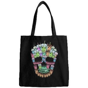 Discover Bubble Tea Skull Bags Men Boba Tea