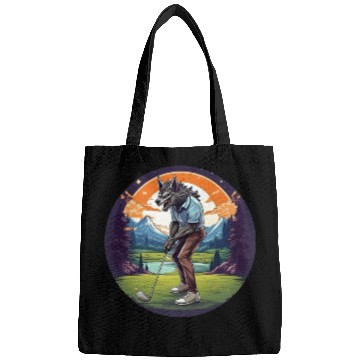 Discover Scary Halloween Party Costume Werewolf Golf Bags