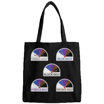 Discover Jiu Jitsu Belts Sticker Bags