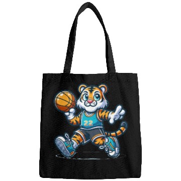 Discover Cute Basketball Player Tiger Bags