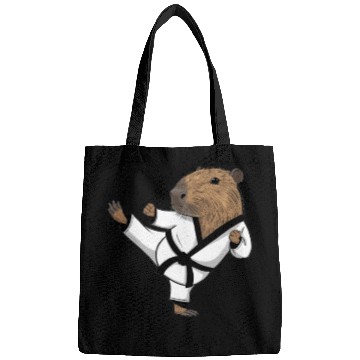 Discover Karate Taekwondo Funny Cat Jiu Jitsu Women Girls Bags