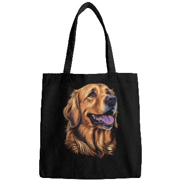 Discover Cute Golden Retriever Dog Lover Bags