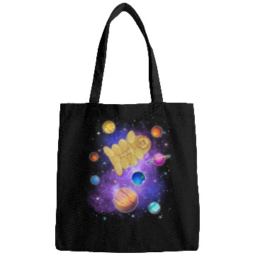 Discover Tardigrade Space! Nerd, Geek Microbiology Science Bags