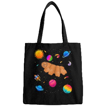 Discover Tardigrade Space! Nerd, Geek Microbiology Science Bags