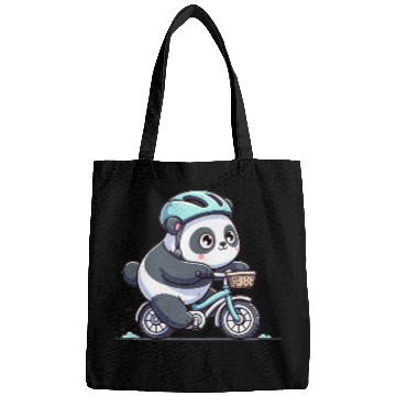 Discover Cute Cyclist Panda Bags