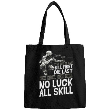 Discover Veteran Design - No Luck All Skill Bags
