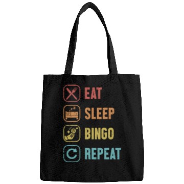 Discover Eat Sleep Bingo Repeat Daubers Professional Bags