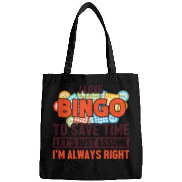 Discover Bingo Let's Assume I'm Right Caller Daubers Bingo Bags