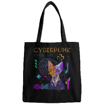 Discover Cyberpunk Technology Synthwave Japanese Bags