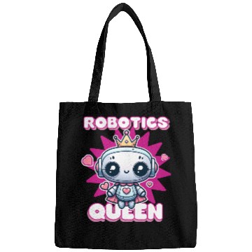 Discover Robotics Queen Engineer Engineering Funny Robot Bags