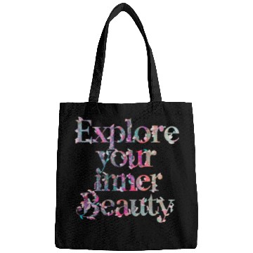 Discover Explore Your Inner Beauty Bags