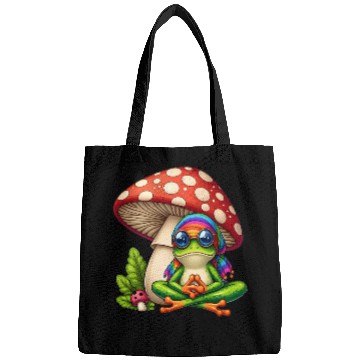 Discover Sweet Mushroom Frog Bags