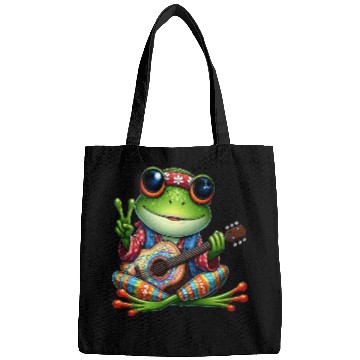Discover Cute Guitar Frog Bags