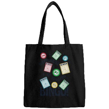 Discover Happiness Is Yelling Bingo Caller Daubers Bags