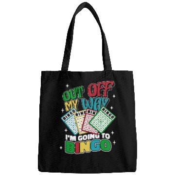 Discover Out Off My Way I'm Going To Bingo Professional Bags