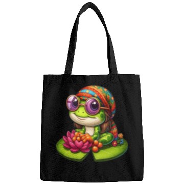 Discover Cute Frog Gift The Flower Bags