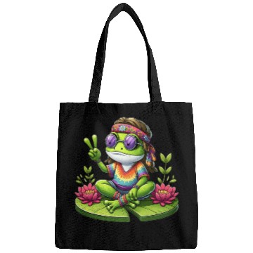 Discover Sweet Flowers Frog Bags