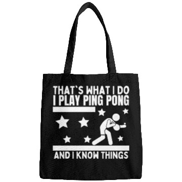 Discover Ping Pong That's What I Do Funny Ping Pong Bags