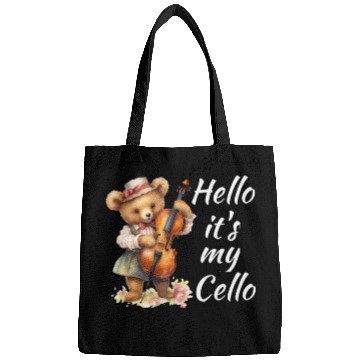 Discover Hello it's my Cello Orchestra Musicians Bags