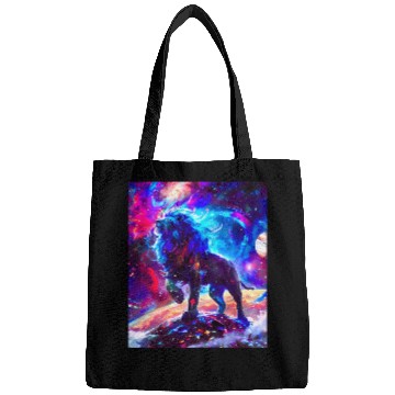 Discover Galaxy Lion Blue Bags