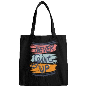 Discover Never Give Up Bags