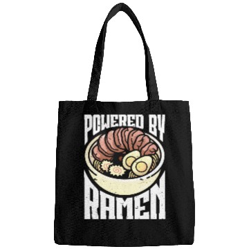 Discover Powered By Ramen Anime Japanese Soup Cup Noodle Bags