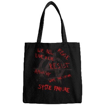 Discover Anarchy Anarchist Merch Peaceful Anarchism Bags