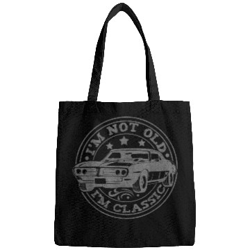 Discover Classic Car Birthday Graphic Bags