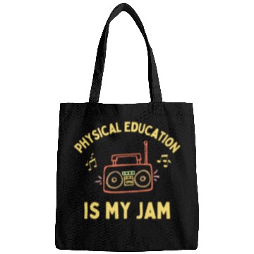 Discover Women's Physical Education is My Jam PE Teacher Bags