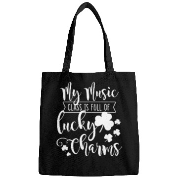 Discover Womens Music Teacher Saint Patricks Day Funny Bags