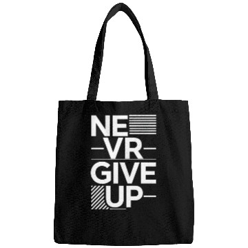 Discover Never Give Up Bags