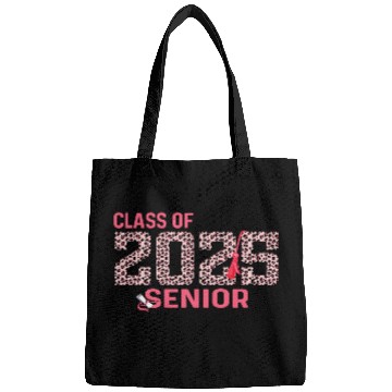 Discover Class of 2025 Senior Leopard Print Graduation 2025 Bags