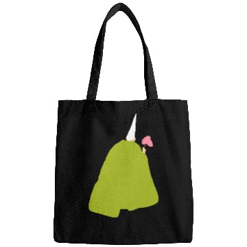 Discover Crawly Gnome Tiny Green Wizard, Funny Green Gnome Bags