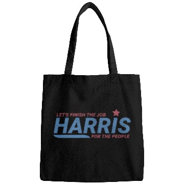 Discover Let's Finish The Job - Kamala 2024 Bags