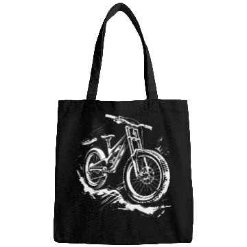 Discover Mountain Biker Drawing Bags