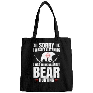 Discover Funny Bear Hunting Lover Fan Hunter Hobby Gun Bags