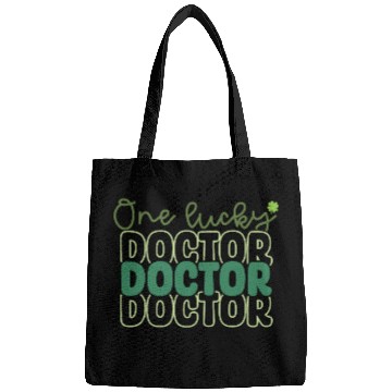 Discover One Lucky Doctor Saint Patrick Say Holiday Bags