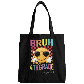 Discover Bruh 4th grade Teachers Back to School Womens Bags