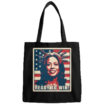 Discover Kamala Harris, Election 2024, Ready To Win Bags