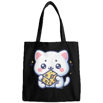 Discover Cheese Cube Cat Bags