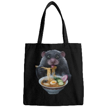 Discover Mole Eating Ramen Realistic Bags