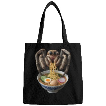 Discover Spider Eating Ramen Realistic Bags