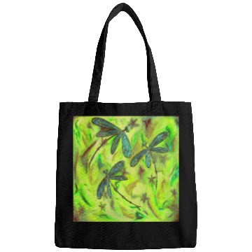 Discover Dragonfly Flit Gorgeous Green Bags