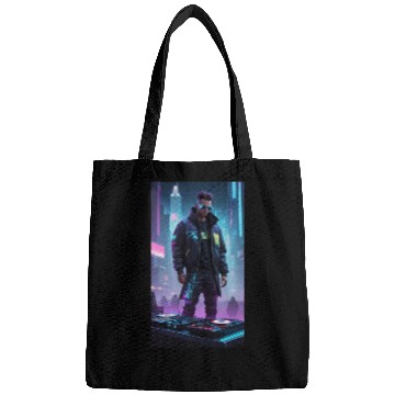Discover Creating a cyberpunk DJ Bags design involves