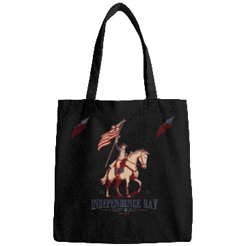 Discover tism, USA culture, a horse, and George Washington: Bags