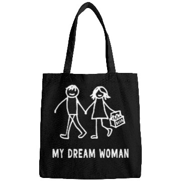 Discover My dream woman beer design Bags