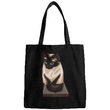Discover Siamese Cat in Box Bags