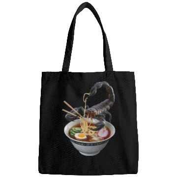 Discover Scorpion Eating Ramen Realistic Bags