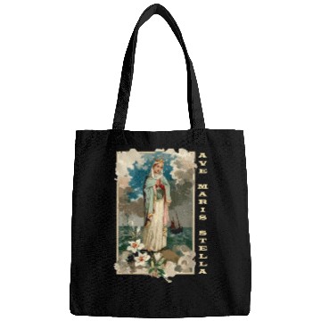 Discover Ave Maria Schubert Latin Mass Blessed Mother Mary Bags